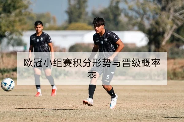 欧冠小组赛积分形势与晋级概率表